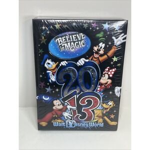 Walt Disney World 2013 Photo Album Mickey Mouse New Sealed NIP